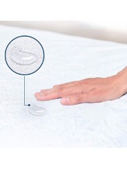 Housse de matelas Impermabile Microfibre Enregistre le Matelas de pipi avec coins - lit Double lit Simple