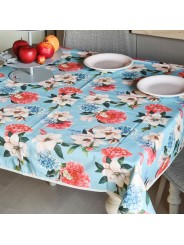 Botanica Liquidproof Cotton Tablecloth – nur ein Schwamm reicht aus, um Flecken zu entfernen