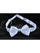 Noeud papillon bow Tie Homme Blanc 100% Pure Soie Fabriqué en Italie - Cravates et Accessoires