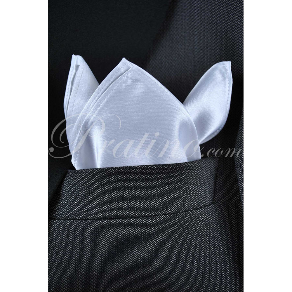 Papillon fliege Mann Weiß 100% Reine Seide-Made in Italy - Krawatten und Zubehör