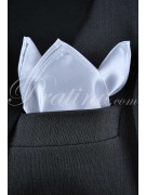 Bow tie bow Tie Man White 100% Pure Silk Made in Italy - Neckties and Accessories